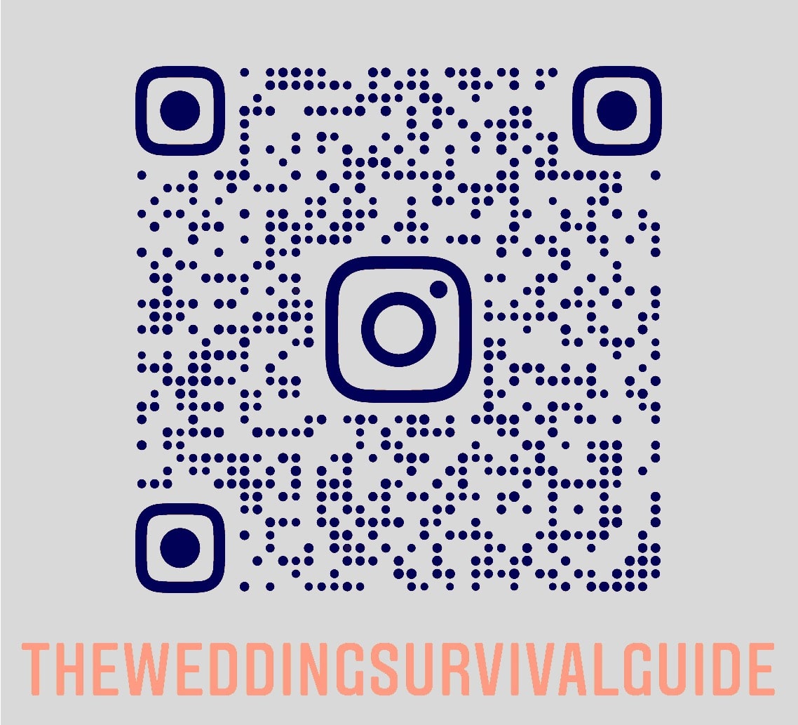 The Wedding Survival Guide QR Code Instagram